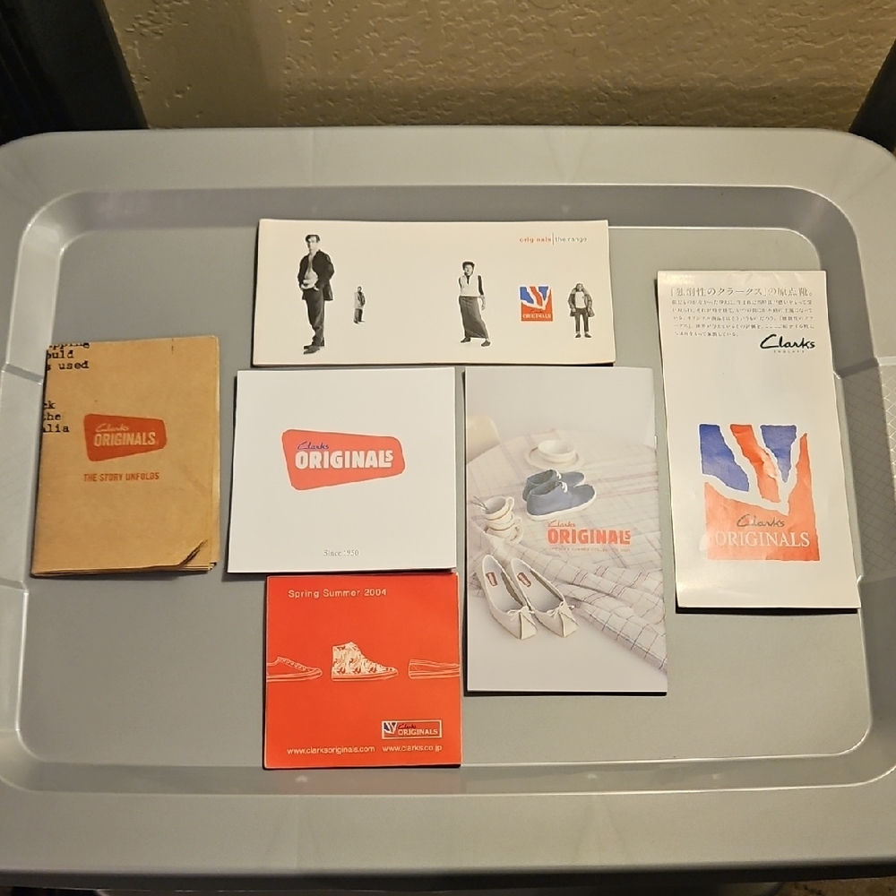 Clarks ORIGINALS Vintage Brochure/Booklet Set